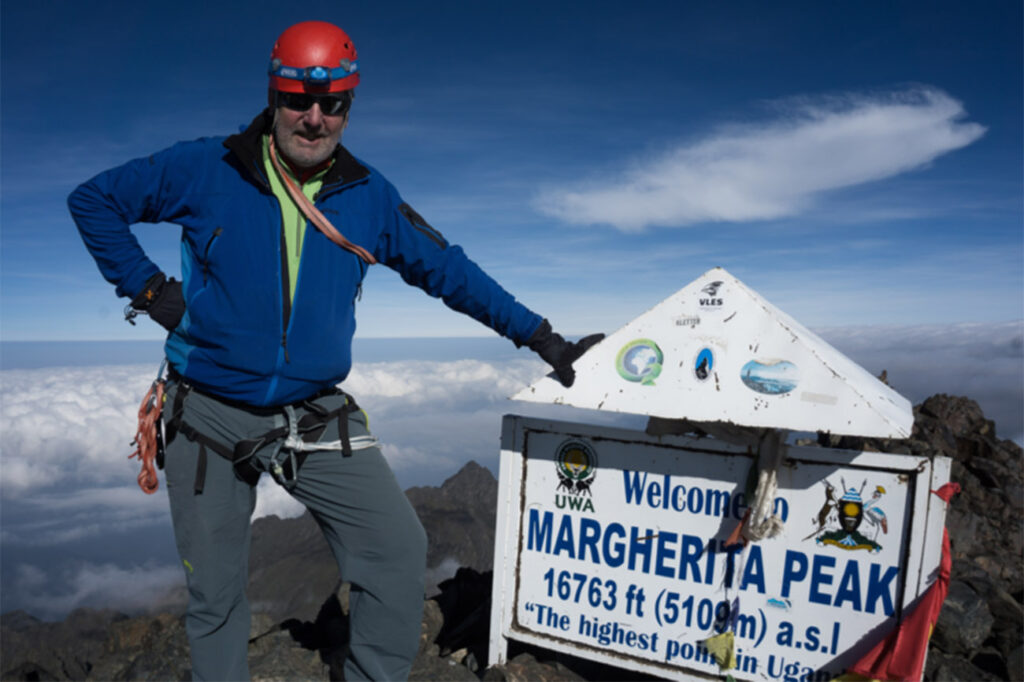 Výstup na nejvyšší vrchol Mount Stanley je náročný ale krásný